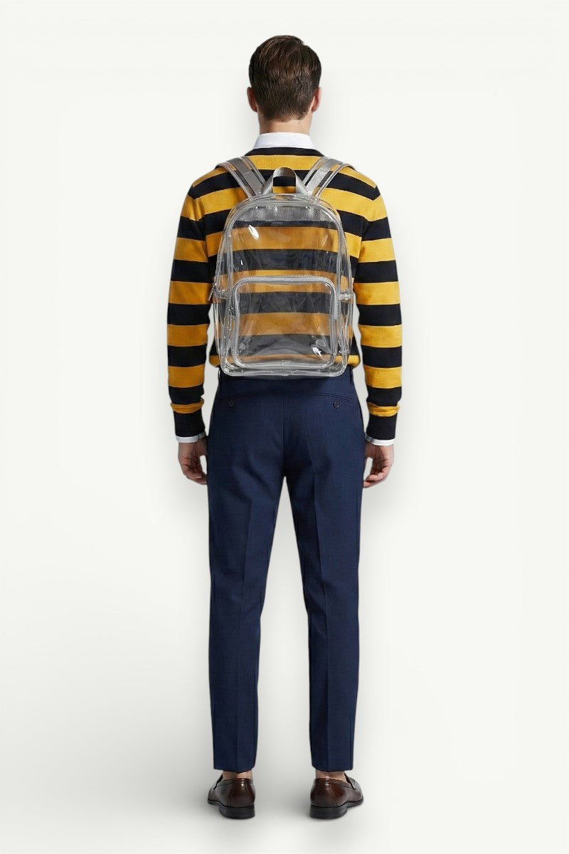 Heavyweight Striped Long-Sleeve T-Shirt