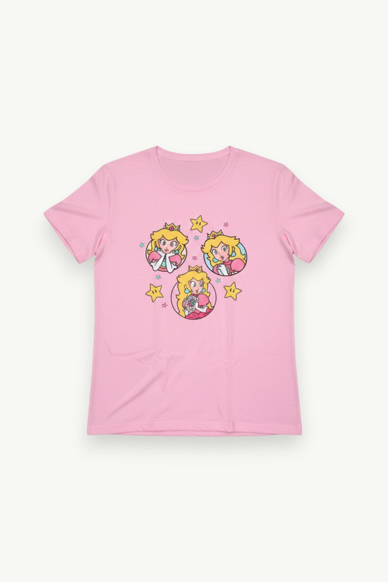 Retro Peach Graphic Harajuku T-Shirt