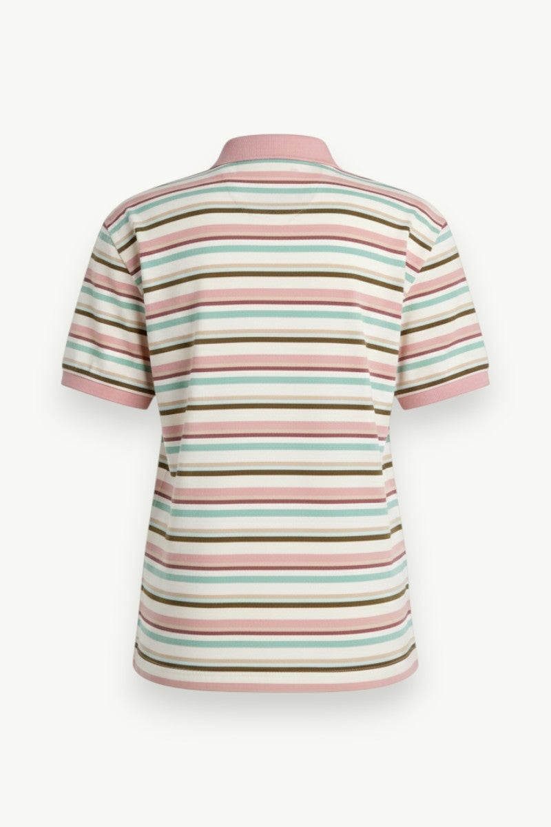 Retro Knit Polo T-Shirt