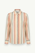 Striped Button-Down Work Shirt