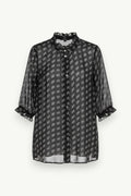 Casual Woven Print Shirt