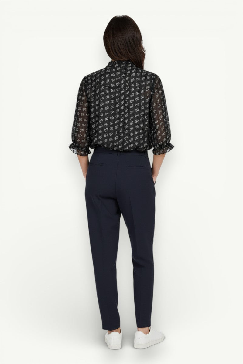 Casual Woven Print Shirt