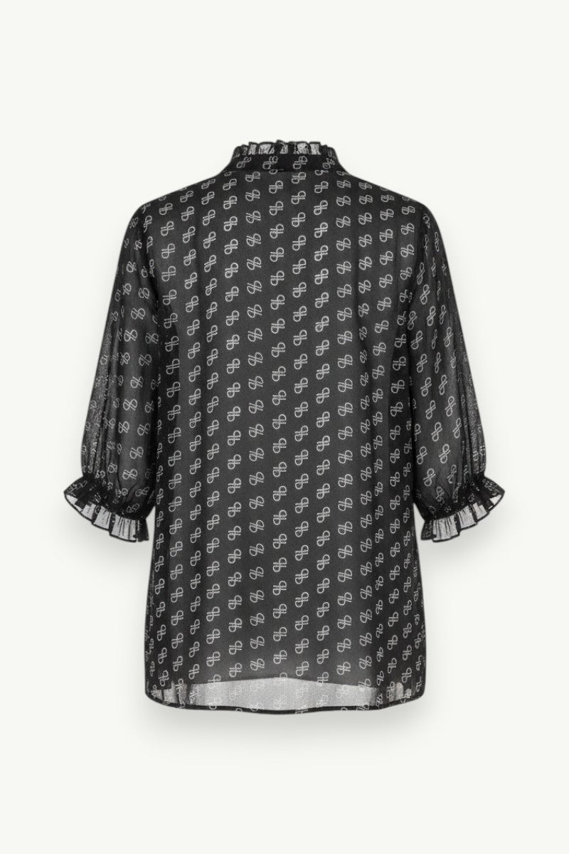 Casual Woven Print Shirt
