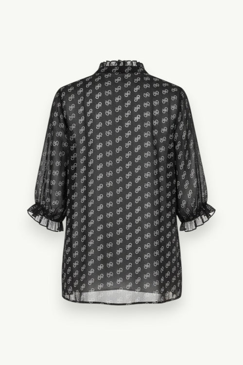 Casual Woven Print Shirt