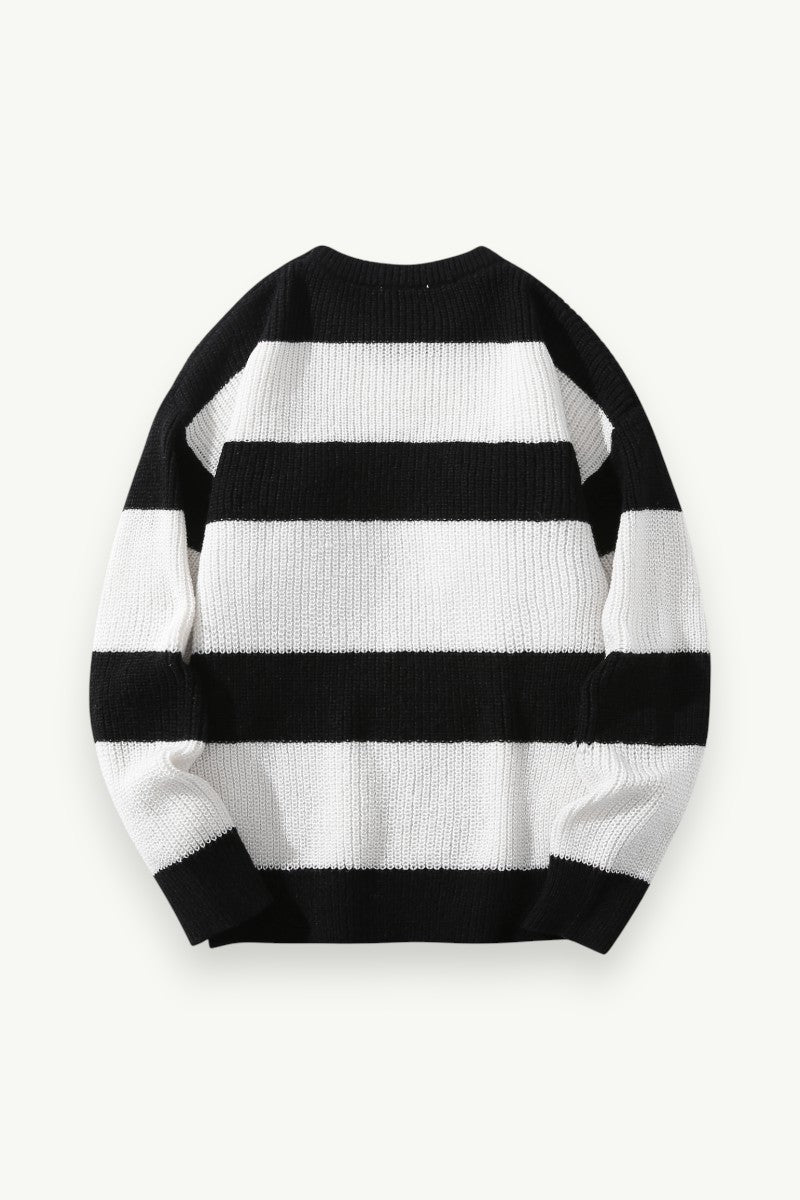 Loose-Fit Round-Neck Sweater