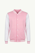 Two-Tone Baseball Bomber Jacket