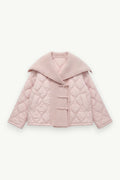Knit Shawl-Collar Cardigan Jacket