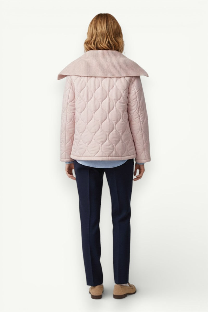 Knit Shawl-Collar Cardigan Jacket