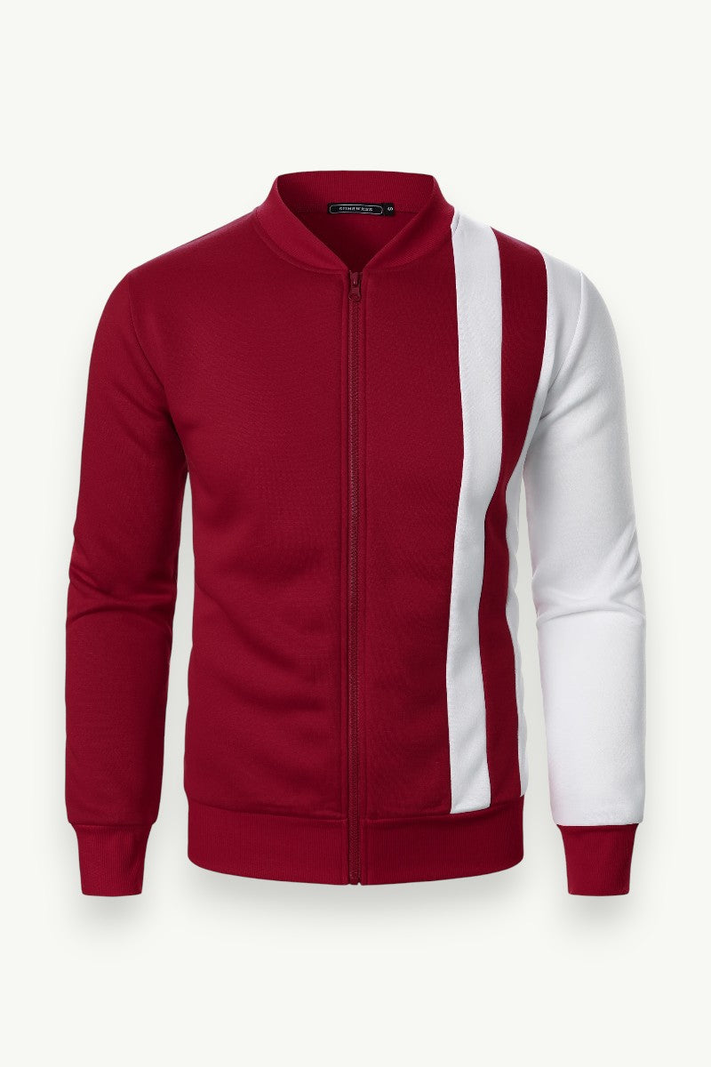 Zip-Up Sports Casual Jacket