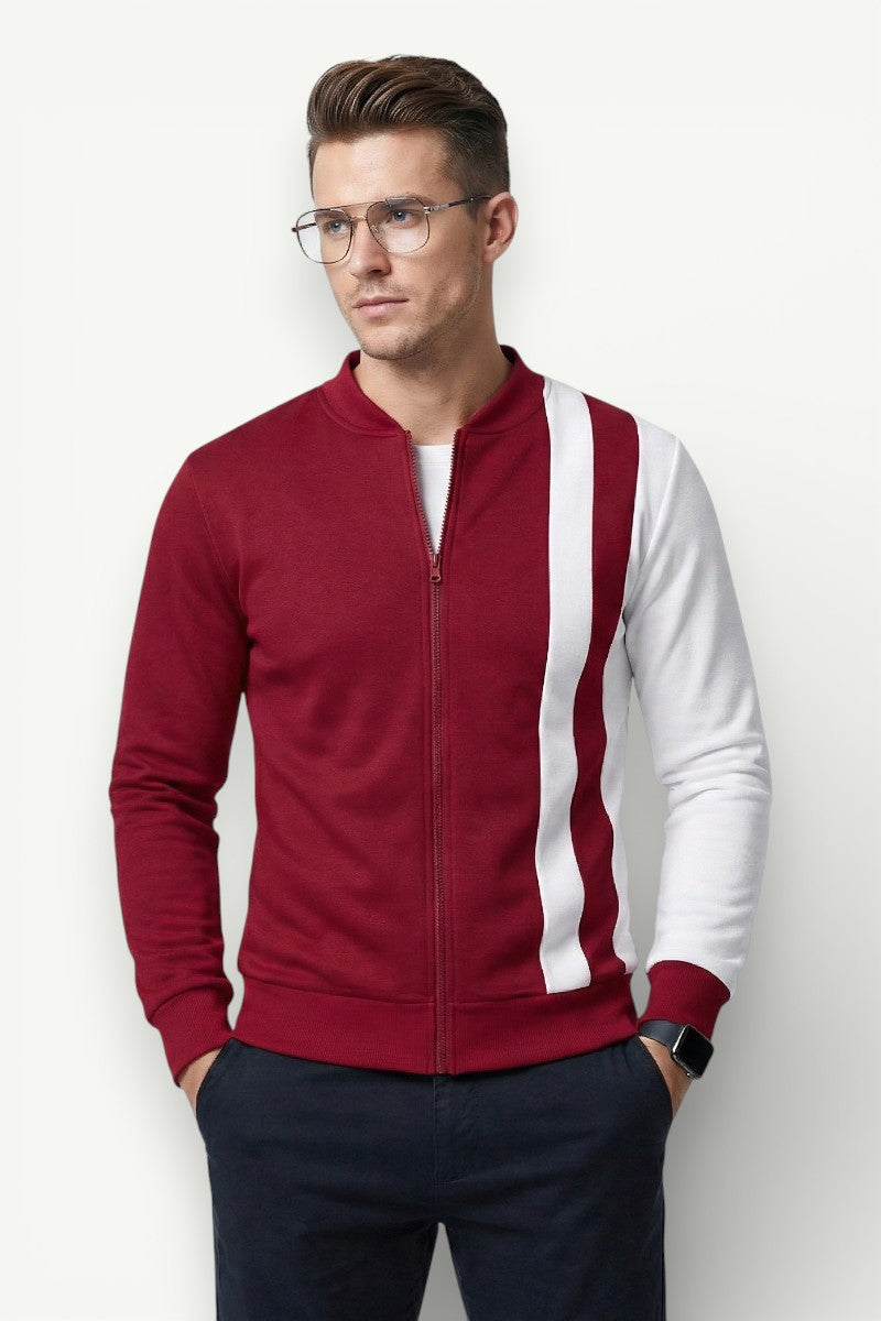 Zip-Up Sports Casual Jacket