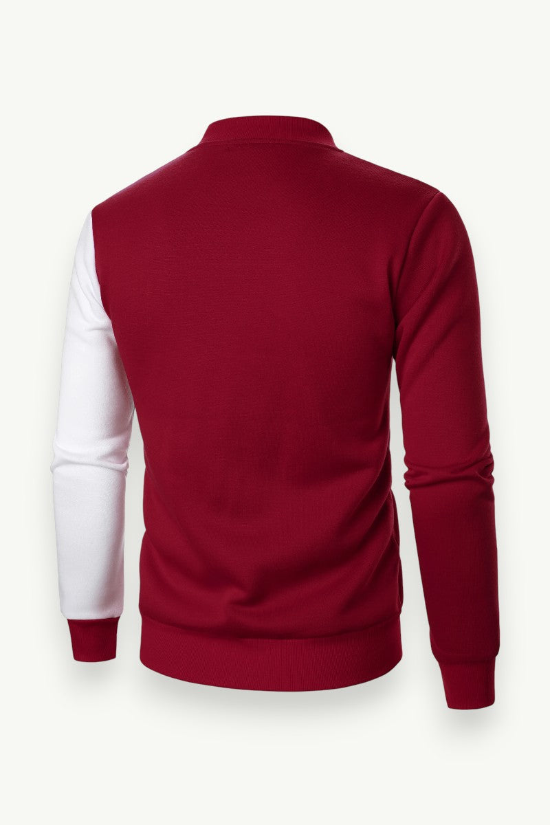 Zip-Up Sports Casual Jacket