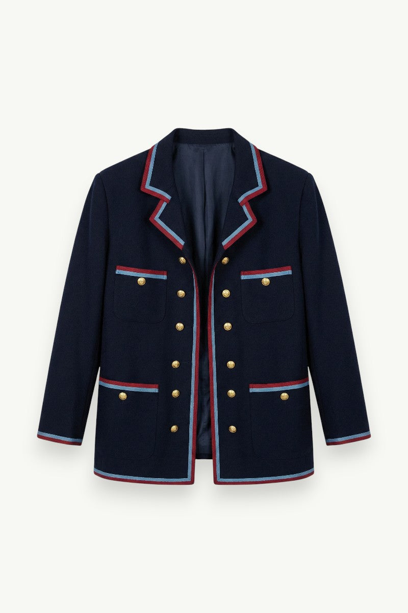 Contrast Korean Casual Blazer