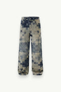 Mosaic Loose Straight Jeans