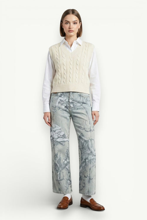 Cupid Angel Baggy Jeans