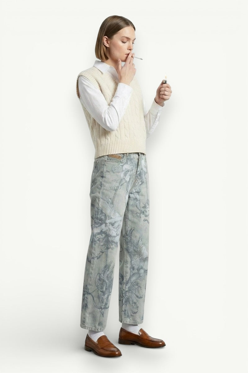 Cupid Angel Baggy Jeans