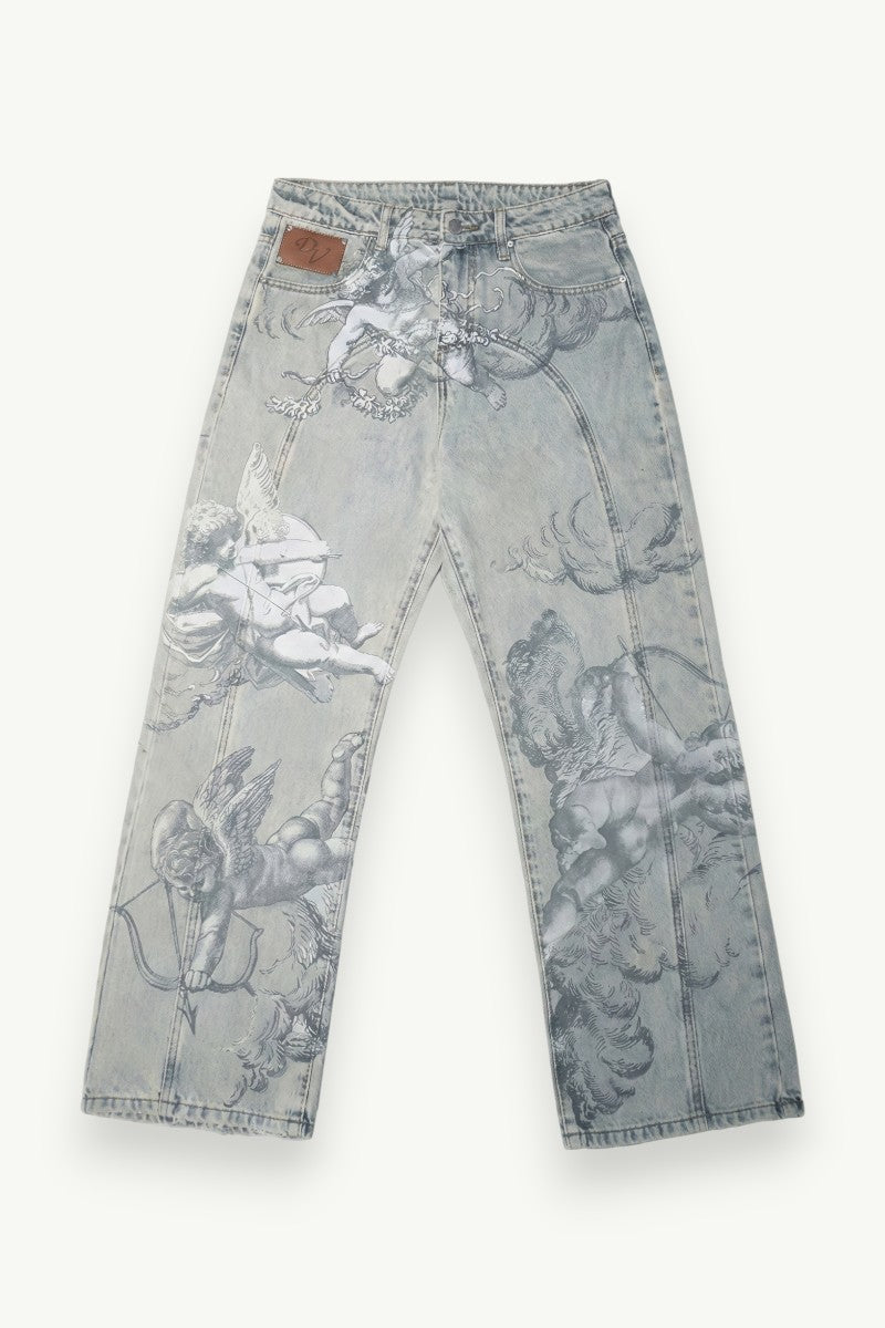 Cupid Angel Baggy Jeans