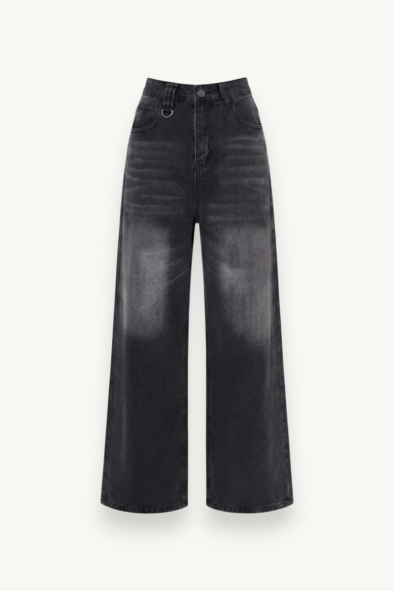 Vintage  Wide-Leg Jeans