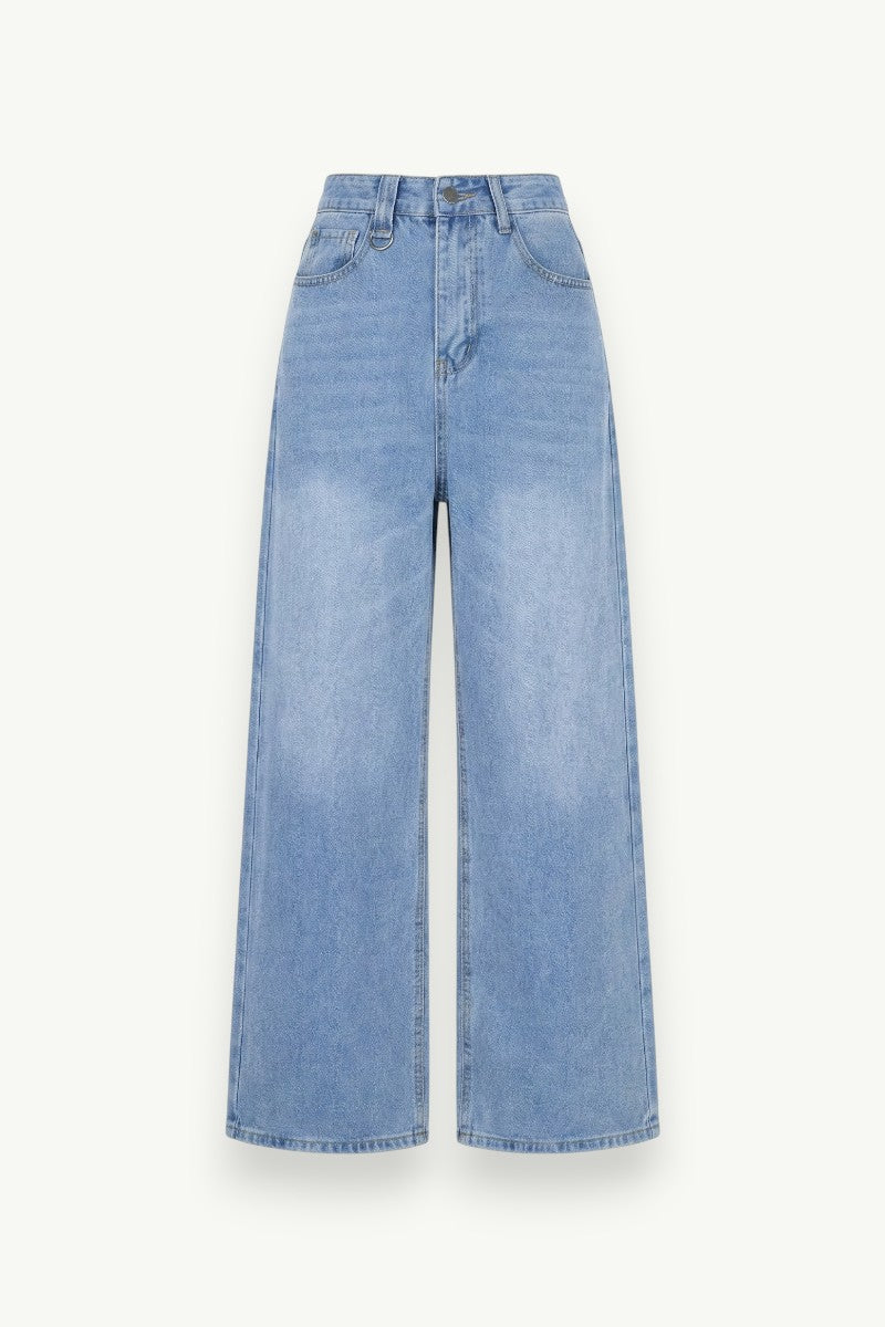 Vintage  Wide-Leg Jeans