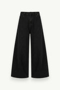 Baggy Curved-Leg Jeans