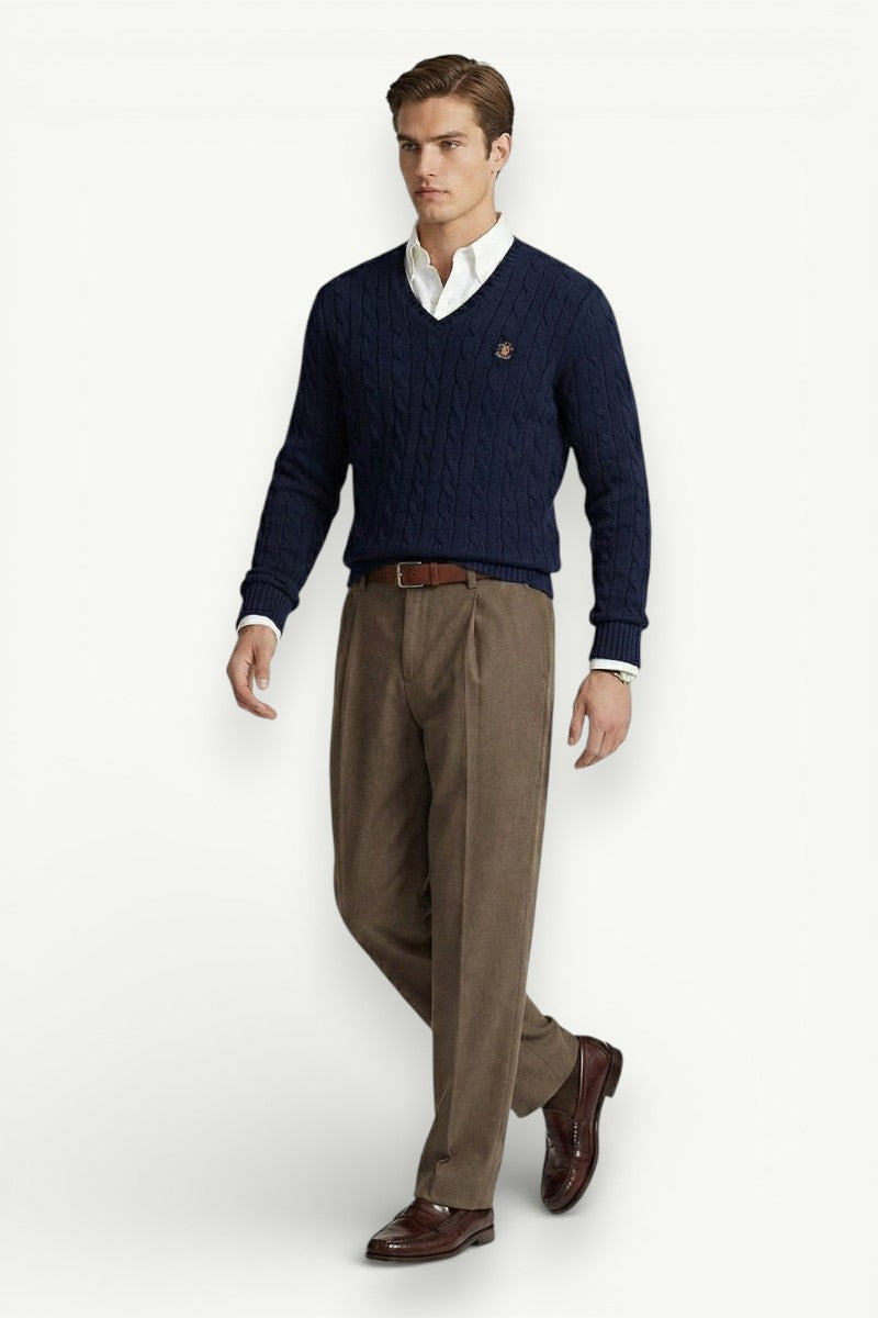 Autumn Flow Straight Trousers