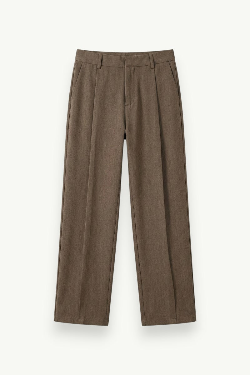 Autumn Flow Straight Trousers