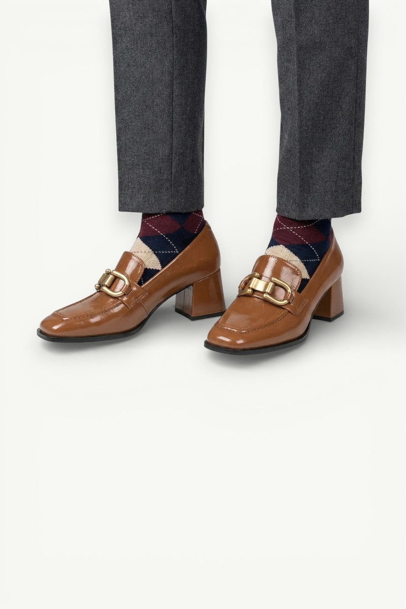Noirblock Platform Mary Janes