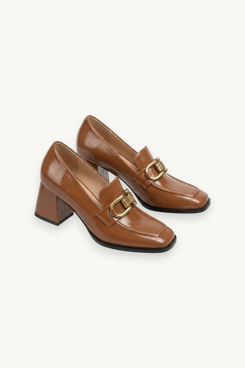 Noirblock Platform Mary Janes