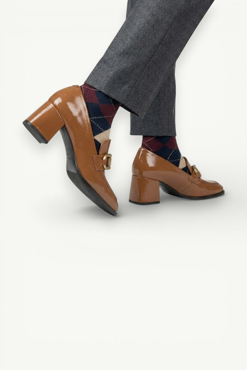 Noirblock Platform Mary Janes