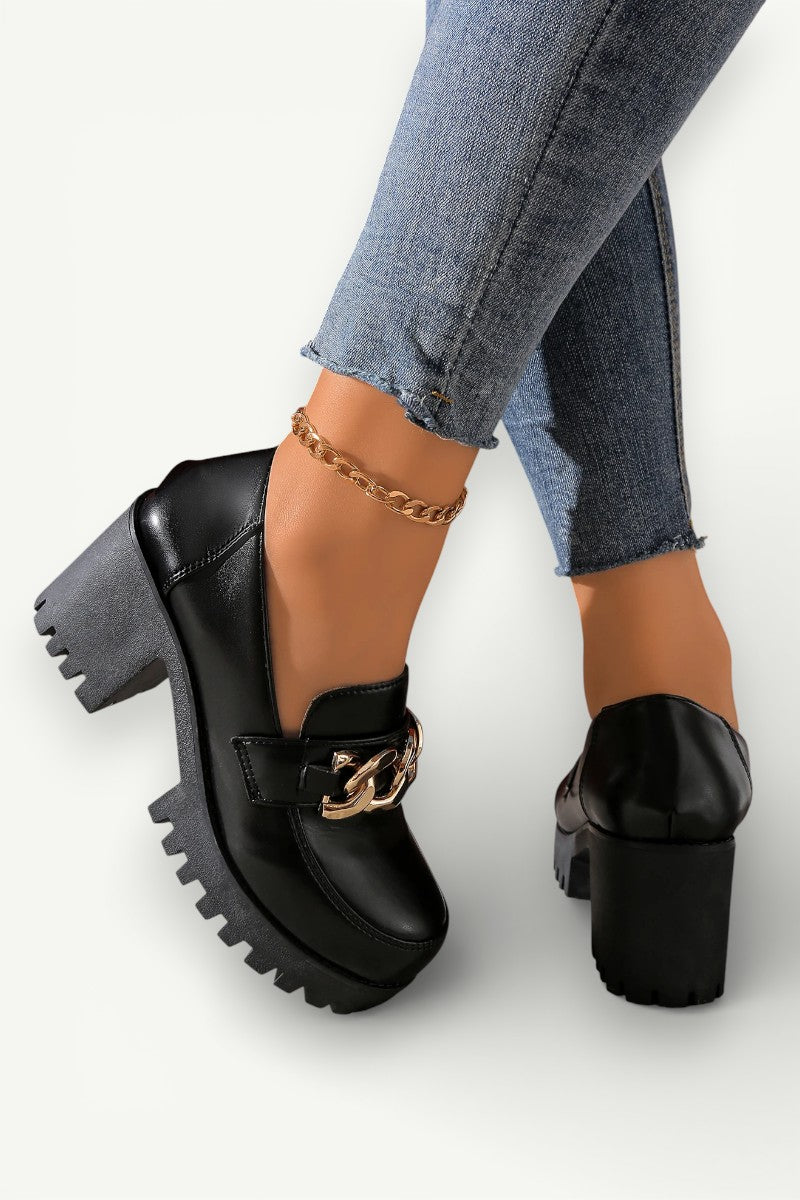 Chainrise Platform Loafers