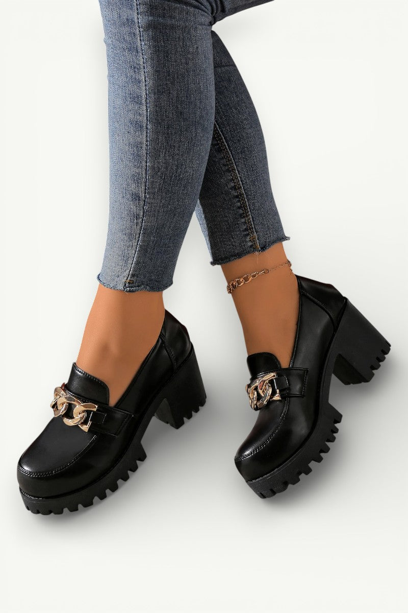 Chainrise Platform Loafers