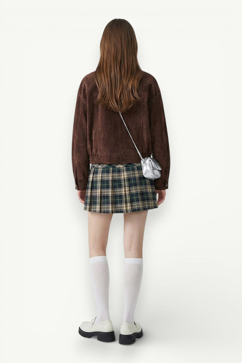 Street-Chic Pocketed Autumn Jacket