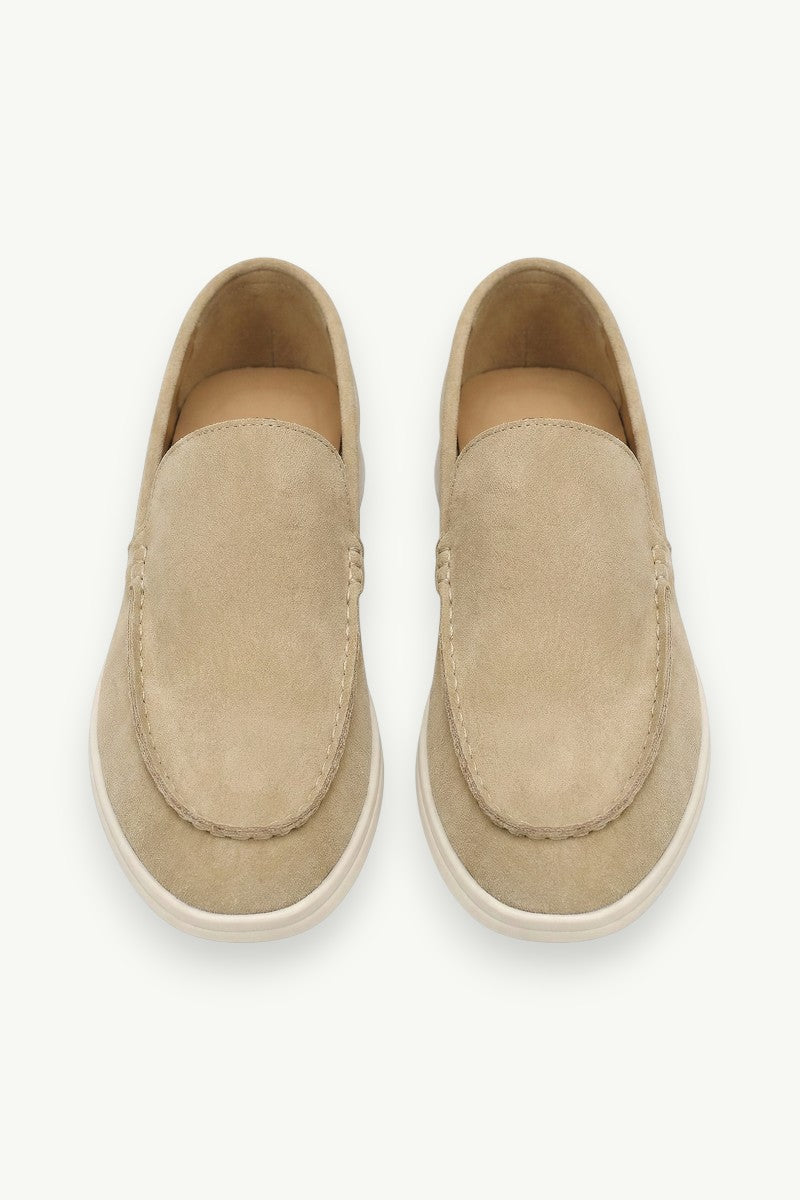 Retro British-Style Leather Loafers