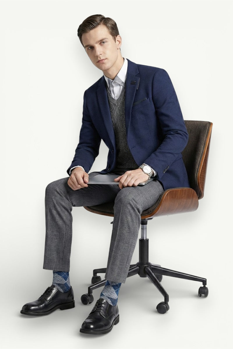 Genuine Leather Derby Shoes