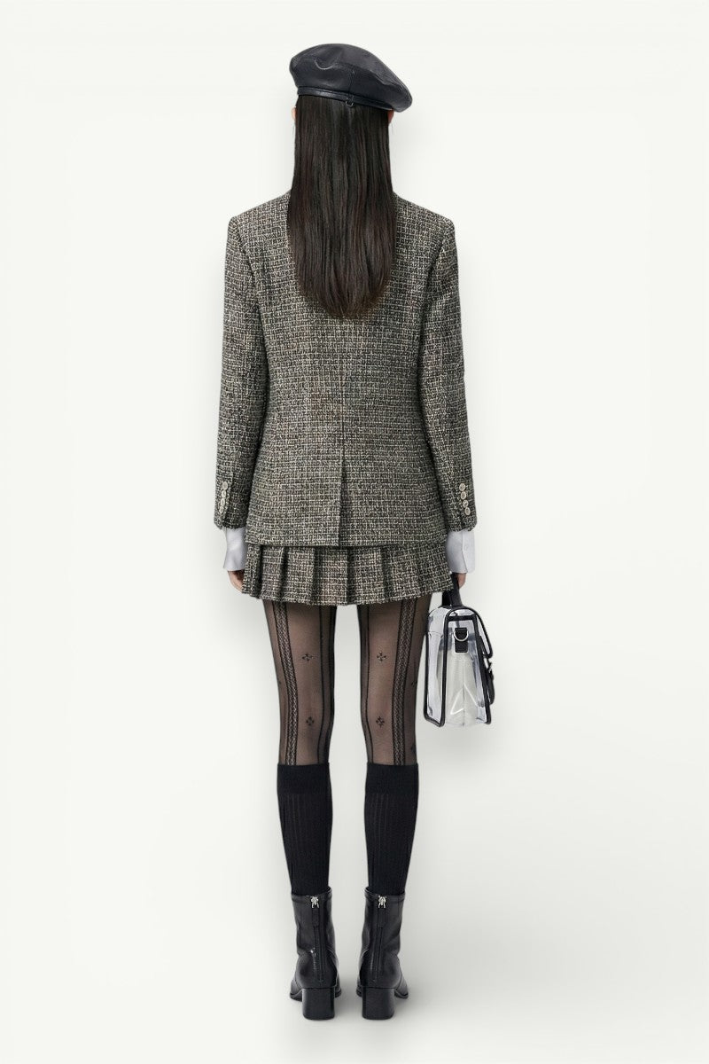 Vintage Pointed-Toe Ankle Heel Boots