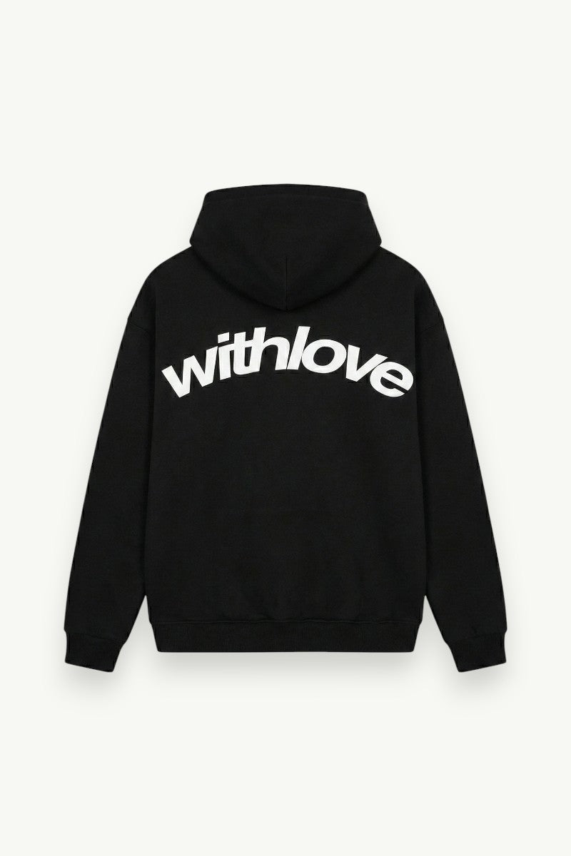 Letter Print Loose Hoodie