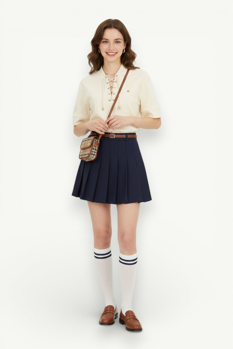 Elegant V-Neck Blouse