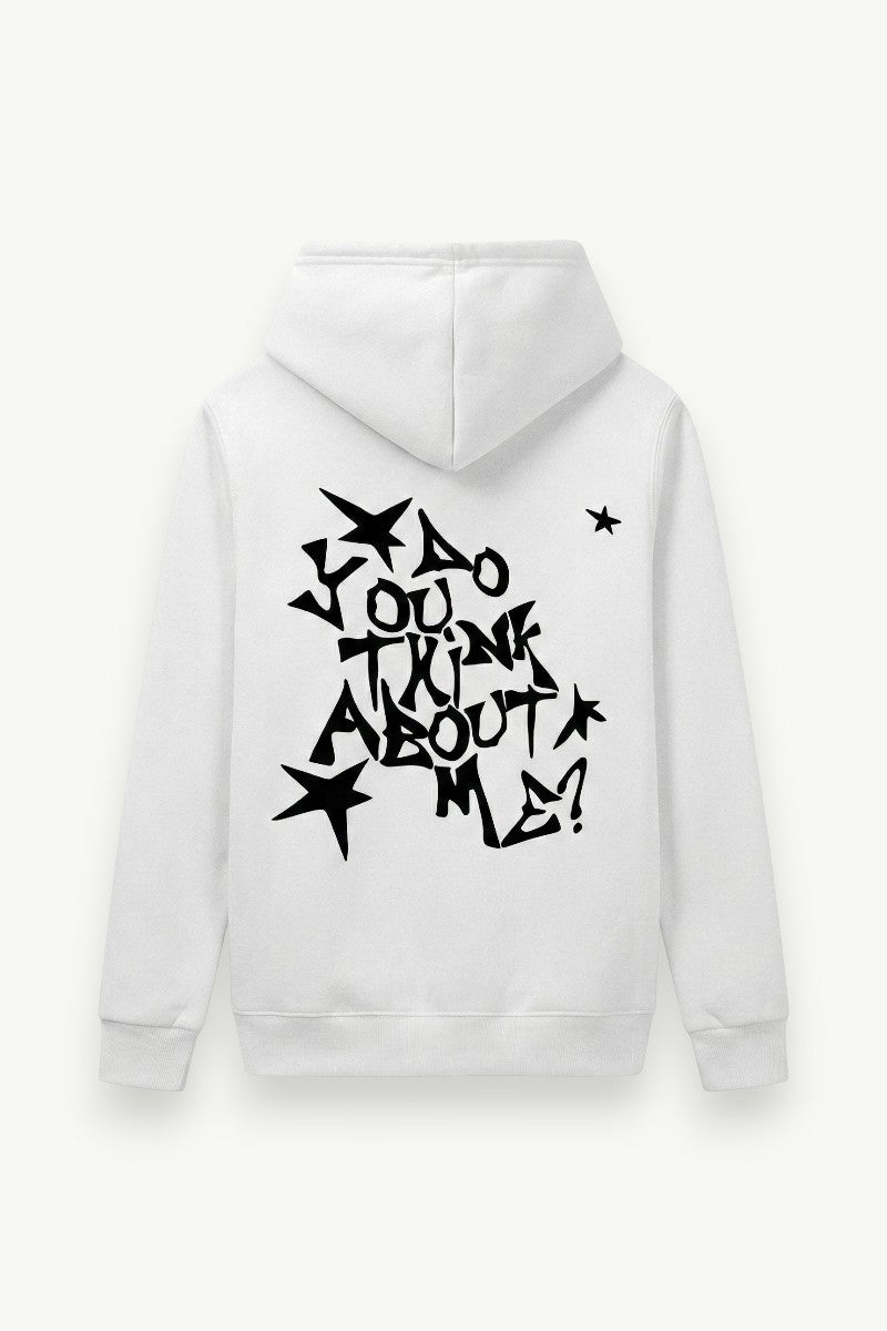 Printed Tour-Style Fleece Hoodie