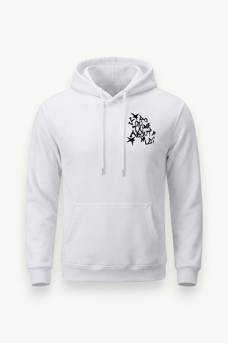 Printed Tour-Style Fleece Hoodie