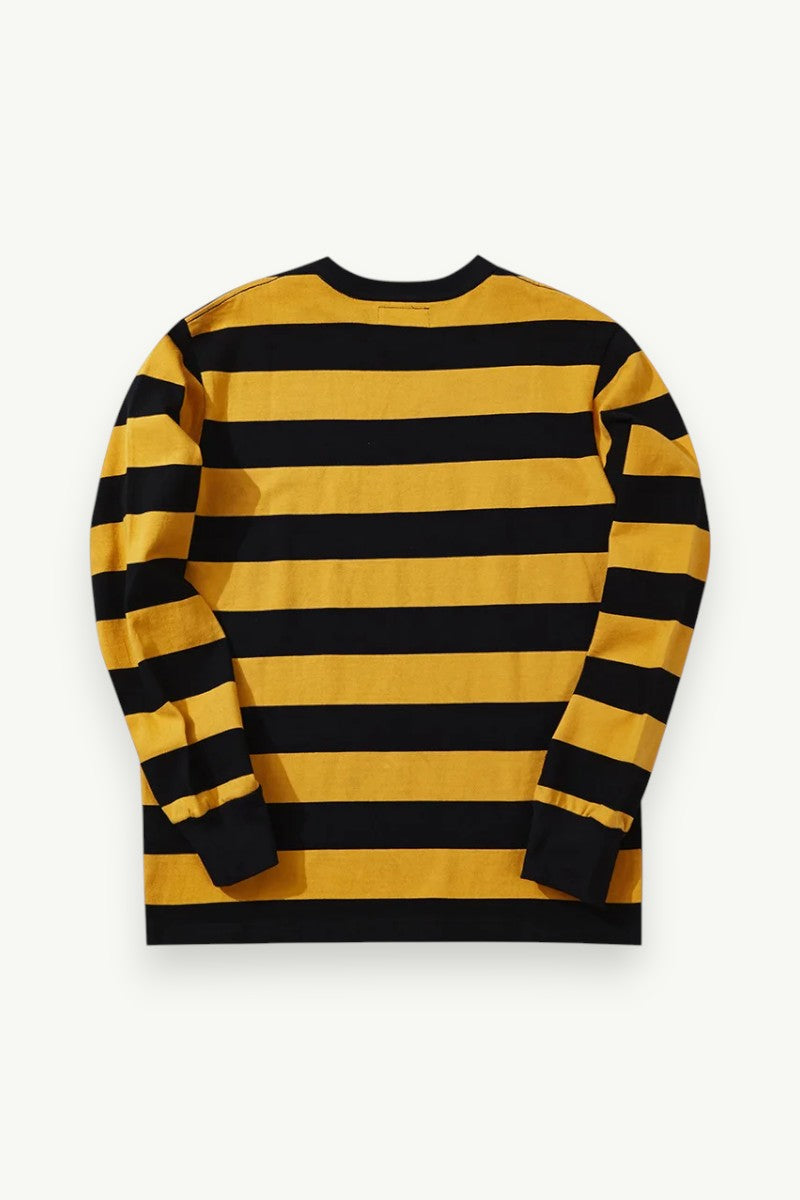 Heavyweight Striped Long-Sleeve T-Shirt