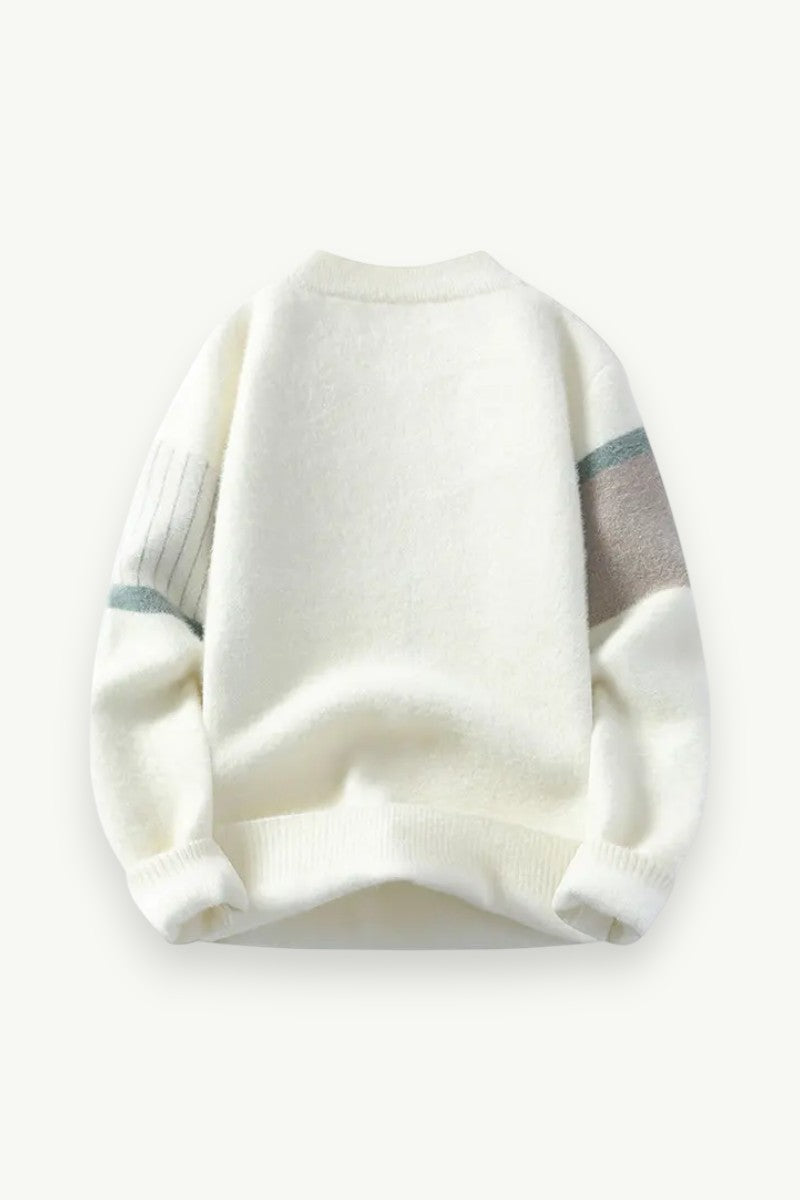 Street-Style Slim Fit Winter Knit Sweater