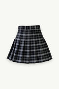 Harajuku Plaid Pleated Mini Skirt