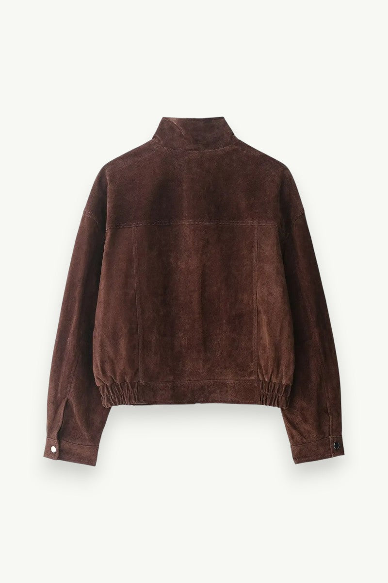 Street-Chic Pocketed Autumn Jacket