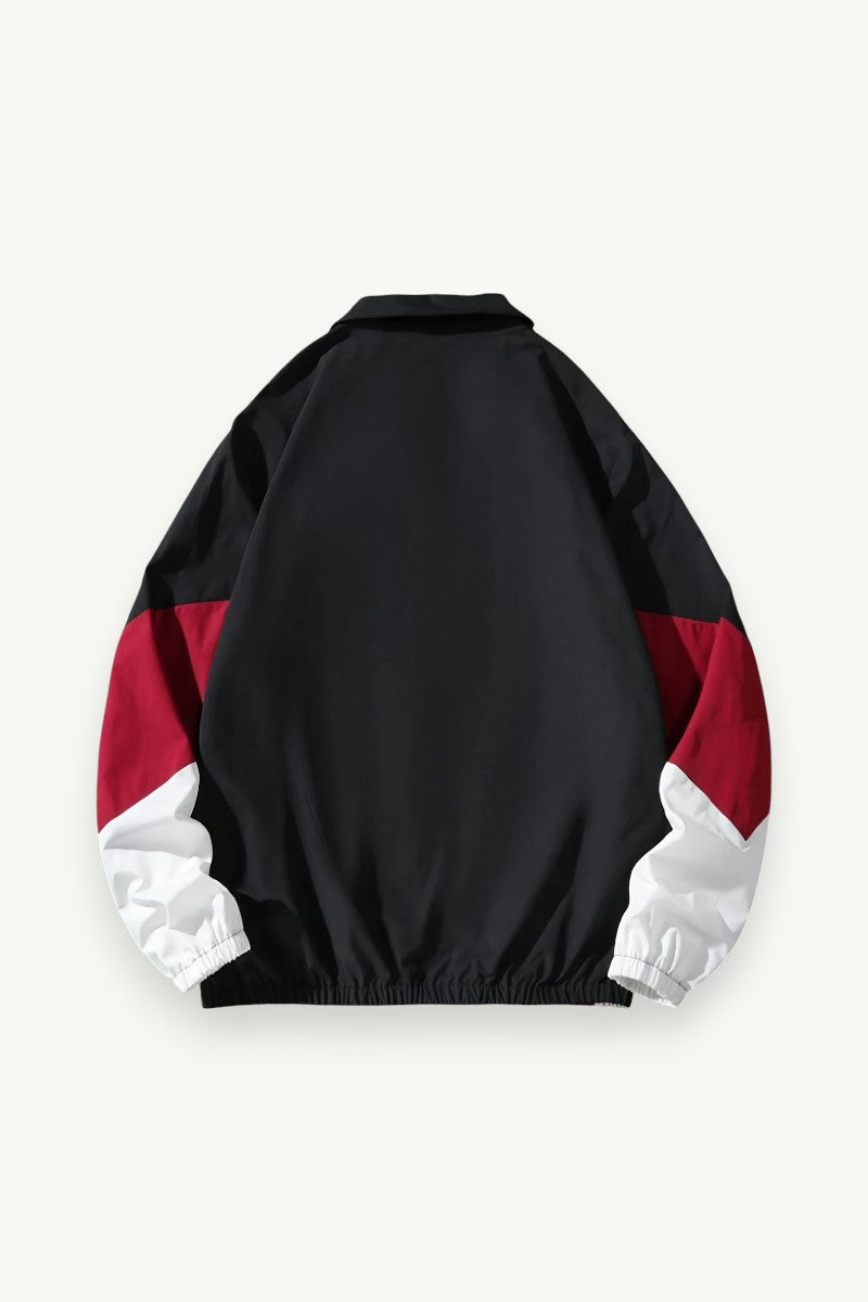 Block Windproof Casual Jacket