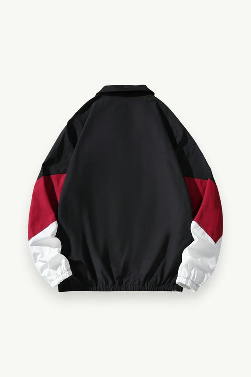 Block Windproof Casual Jacket