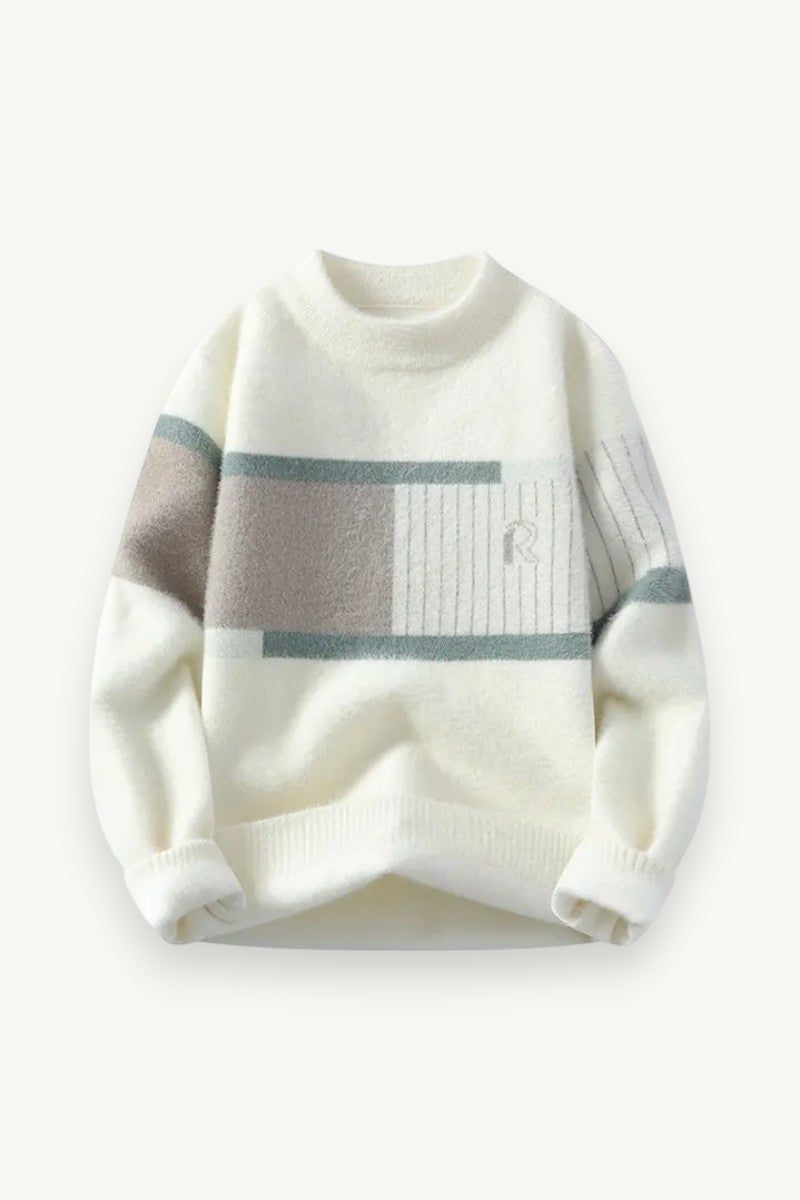 Street-Style Slim Fit Winter Knit Sweater