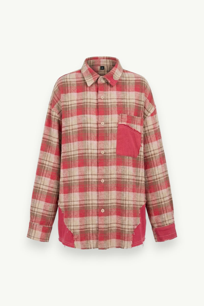 Pink Striped Elegant Shirt