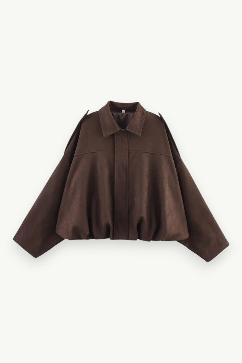 Vintage Preppy Bomber Jacket