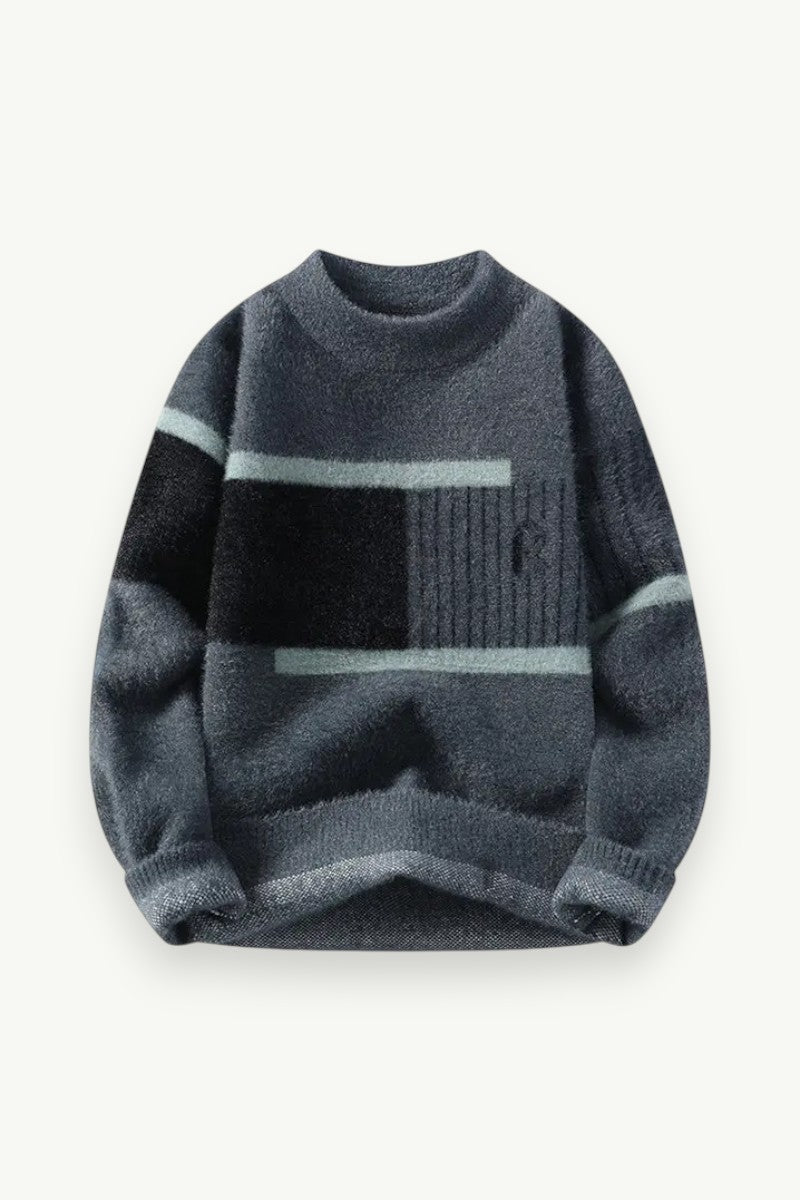 Street-Style Slim Fit Winter Knit Sweater