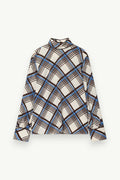 Half-High Neck Pullover Shirt