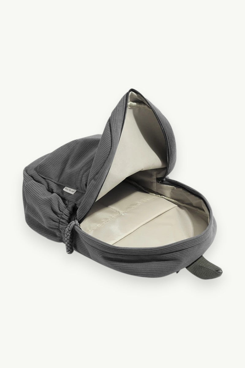 Large Capacity Corduroy Backpack